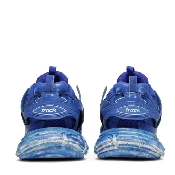 Balenciaga tracks faded blue